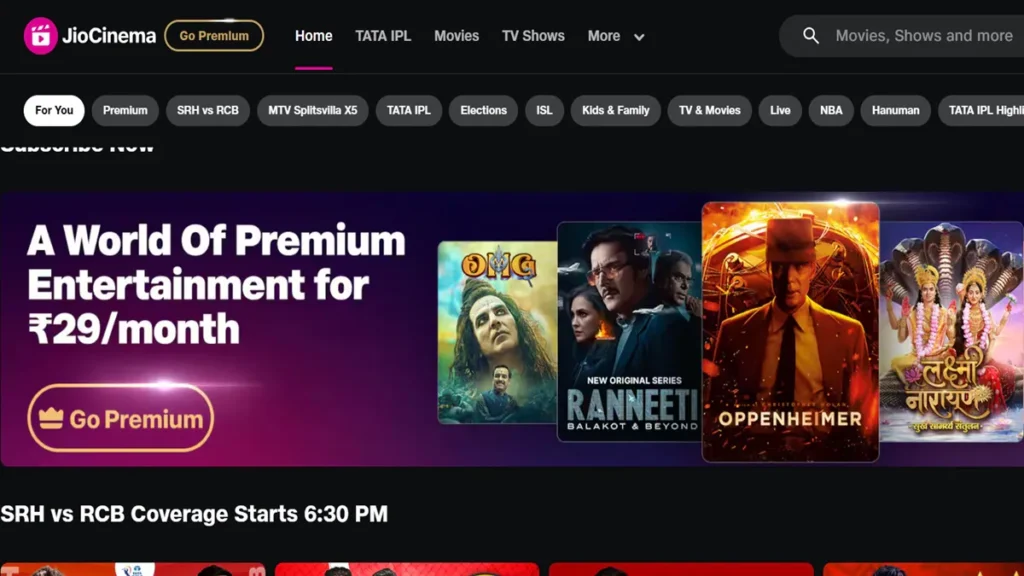 JioCinema announces new ad-free premium plan